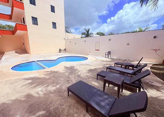 Appart hôtel Elegante Doble Con Vista Panoramica Playa del Carmen