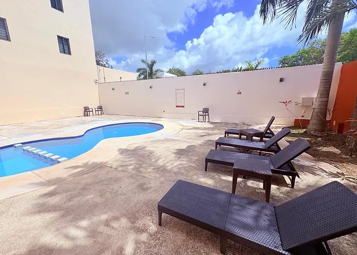 Elegante Doble Con Vista Panoramica Appart hôtel Playa del Carmen